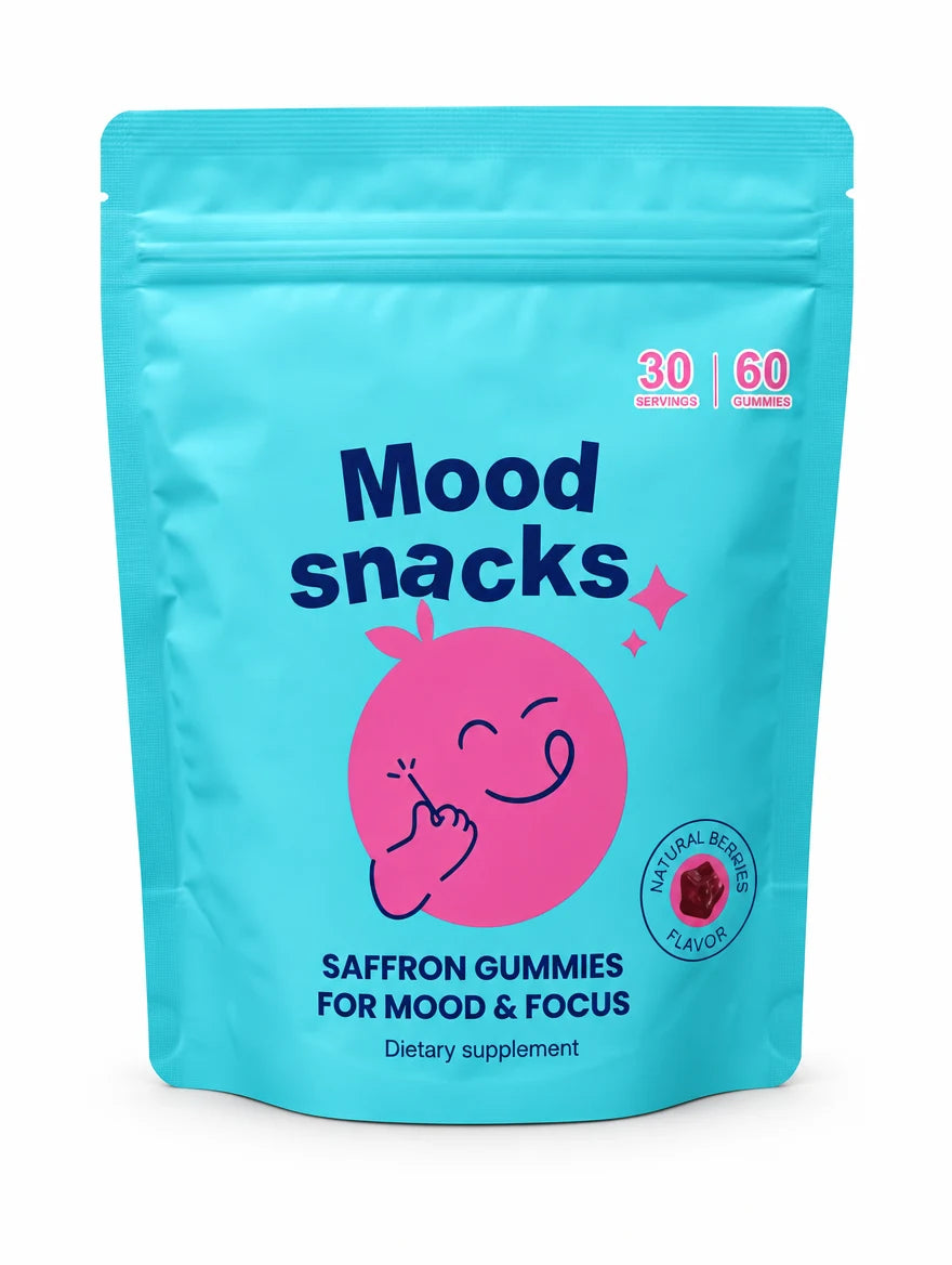 Saffrena™ - Saffransgummis med Passionsblomma, L-Teanin & GABA - 1 pack