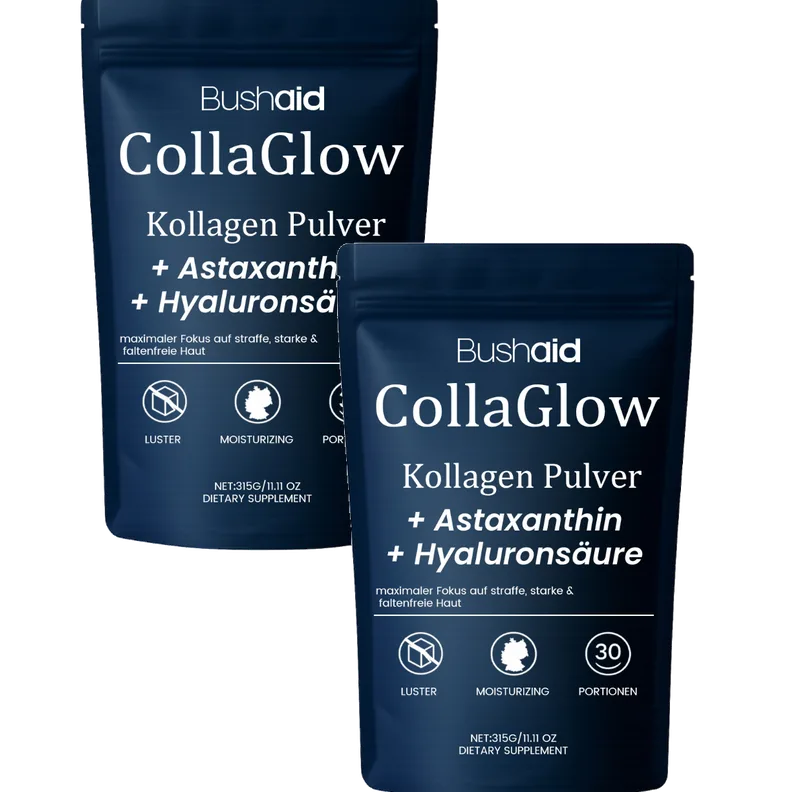 Kollasköld™ - Kollagenpulver med Astaxantin, Hyaluronsyra & Q10 - 2 pack