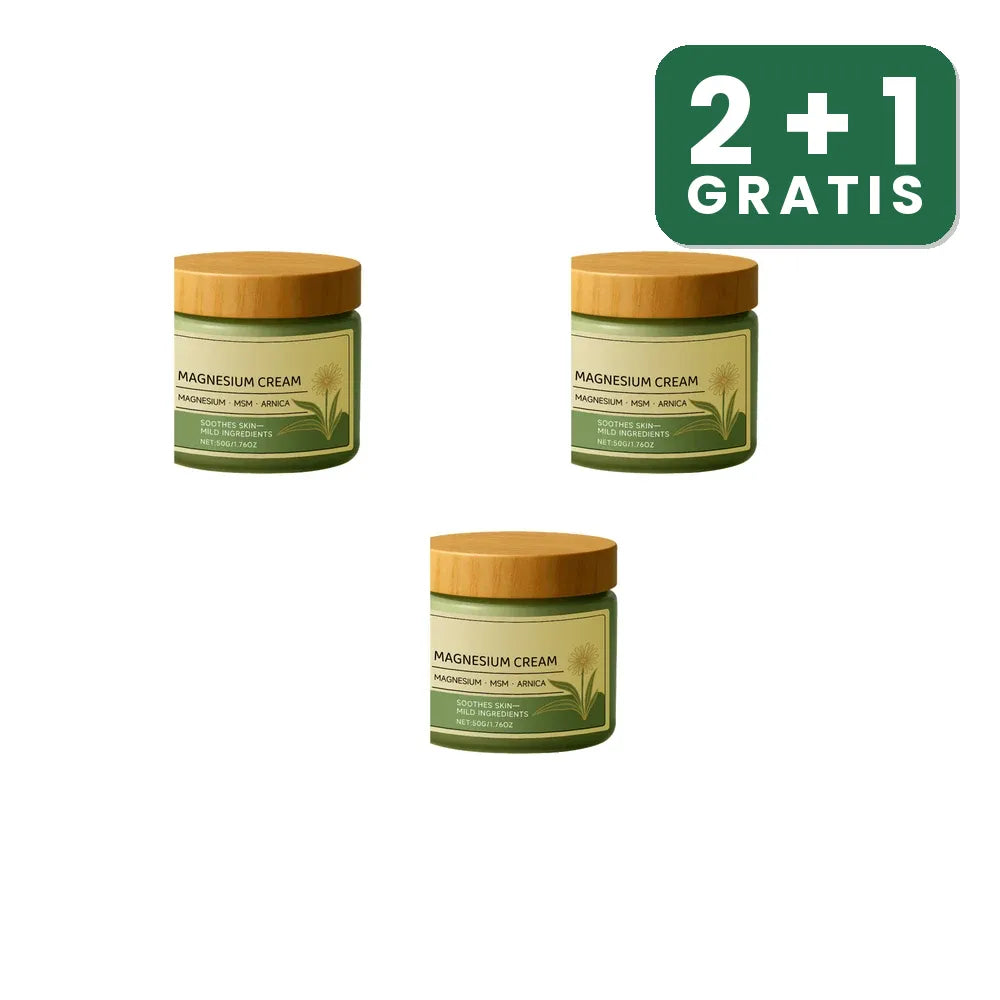 Smidora™ - Vårdande Handkräm med Magnesiumklorid, MSM & Arnika - 3 pack