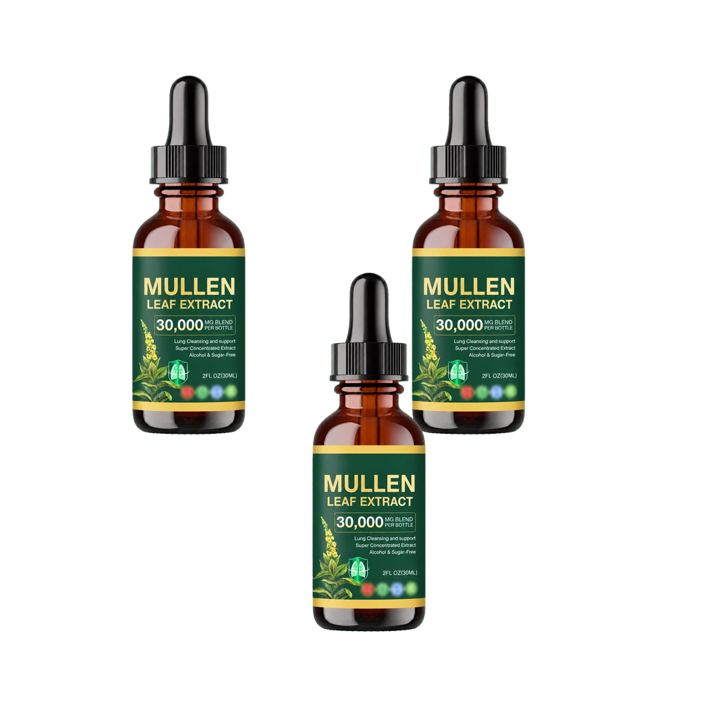 Lungrena™ - Droppar med Kungsljus & Klorofyll - 3 pack