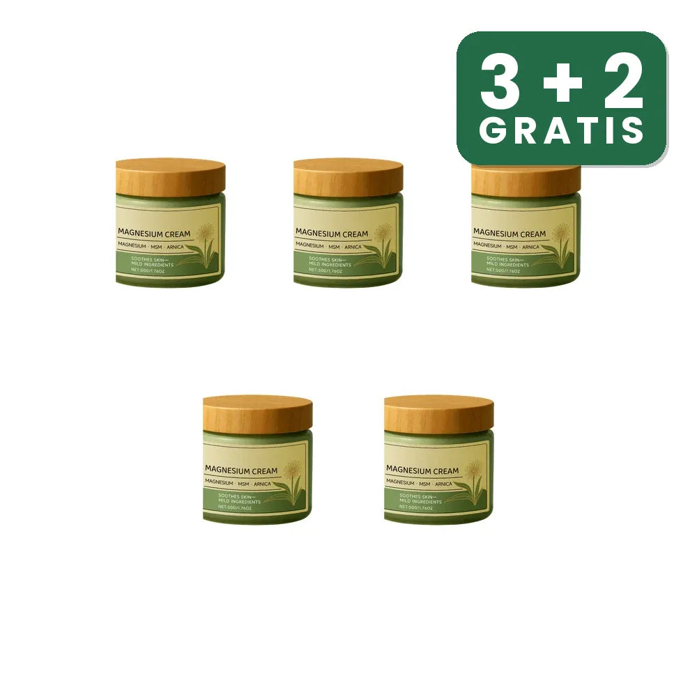 Smidora™ - Vårdande Handkräm med Magnesiumklorid, MSM & Arnika - 5 pack